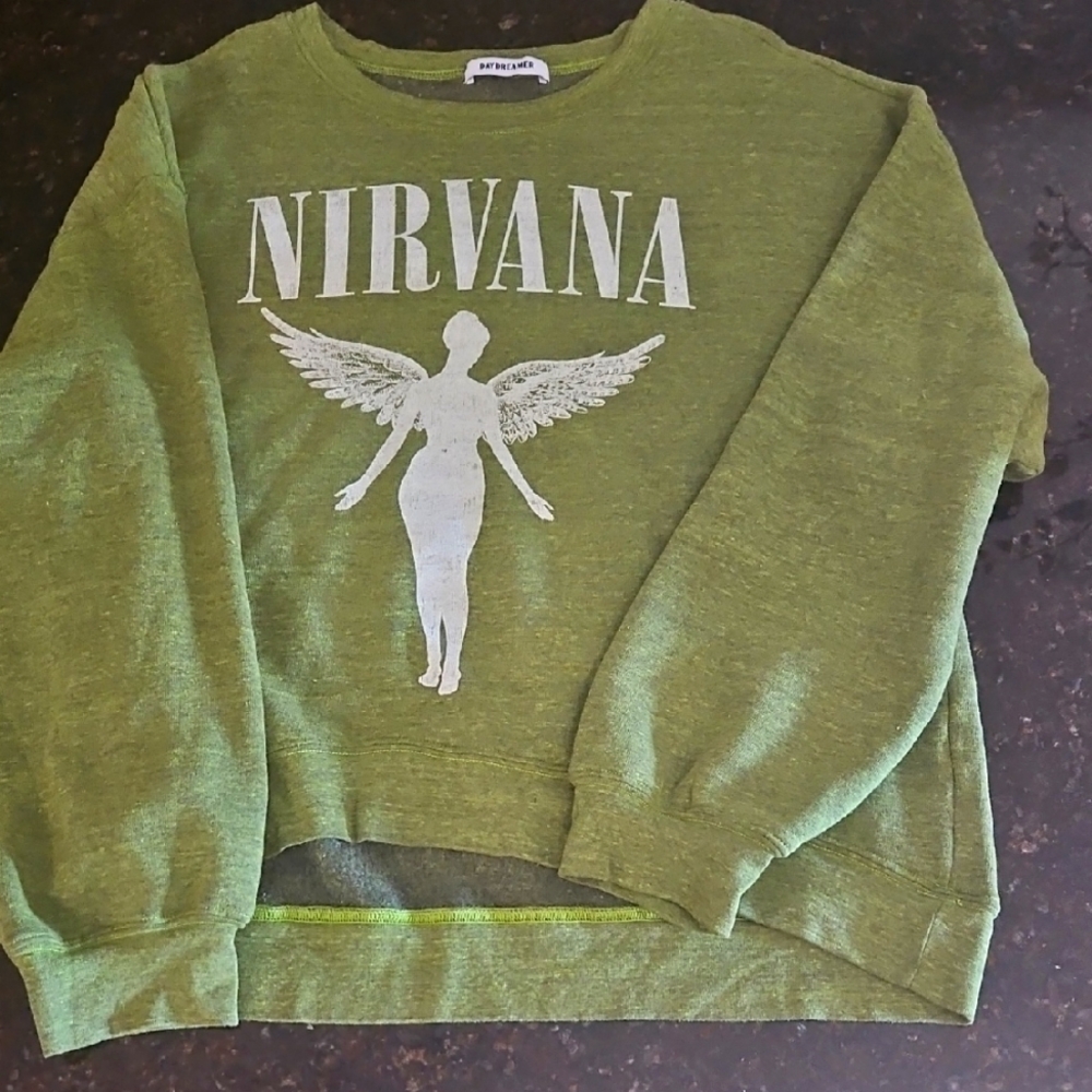 Nirvana Green Women's Daydreamer Sweatshirt